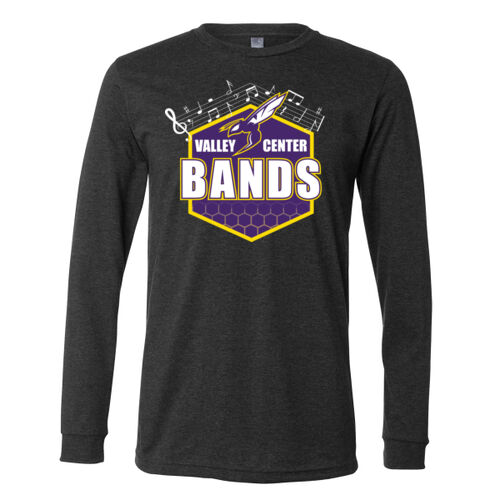 D1 - Bella 3501CVC Adult Unisex Heather CVC Long Sleeve Tee Thumbnail